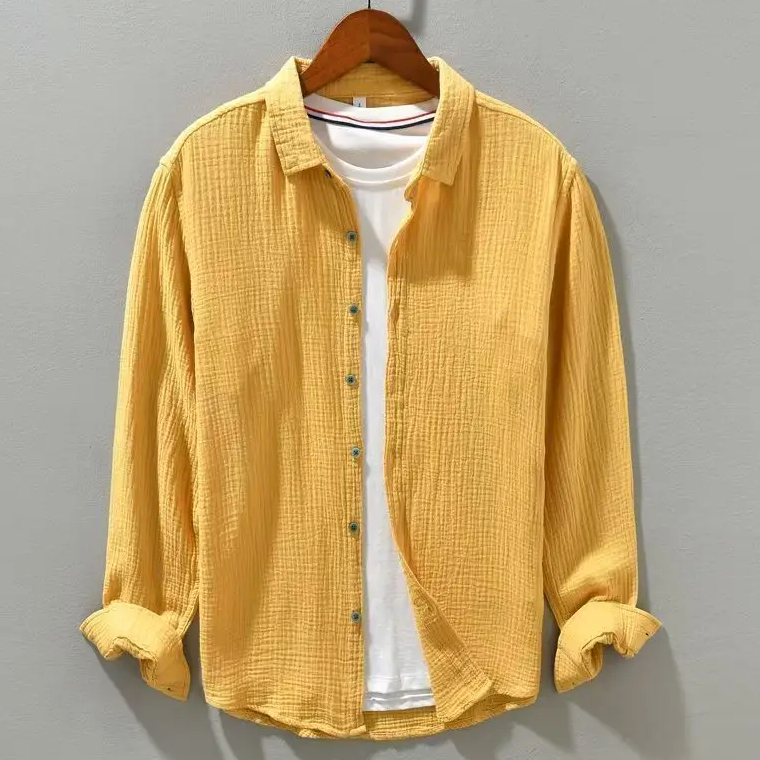 DELACROIX | CHEMISE ÉLÉGANTE EN COTON DOUX COMME DE LA SOIE