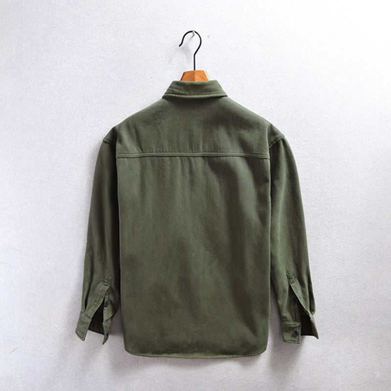 MaisonVirel-Paris | CHEMISE CARGO EN POLAIRE POUR HOMME