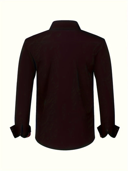 DELACROIX | CHEMISE ÉLÉGANTE LÉGÈRE AVEC DÉTAILS CONTRASTÉS