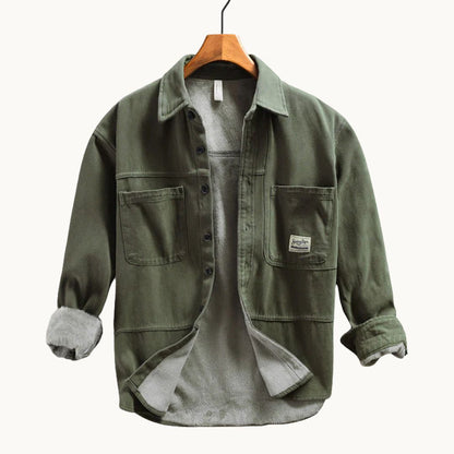 MaisonVirel-Paris | CHEMISE CARGO EN POLAIRE POUR HOMME