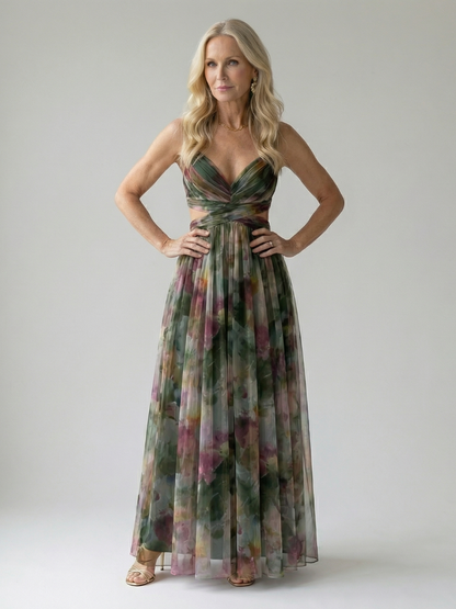 MaisonVirel-Paris| Robe Maxi à Enveloppe Douce Isel