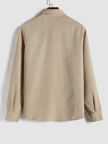 MaisonVirel-Paris | CHEMISE MANCHES LONGUES DEMI-BOUTONS POUR HOMME