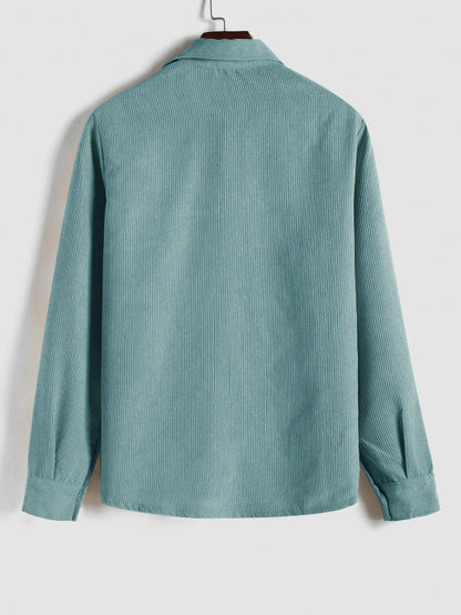 MaisonVirel-Paris | CHEMISE MANCHES LONGUES DEMI-BOUTONS POUR HOMME