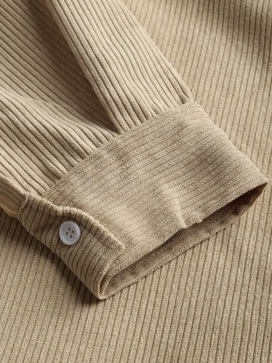 MaisonVirel-Paris | CHEMISE MANCHES LONGUES DEMI-BOUTONS POUR HOMME