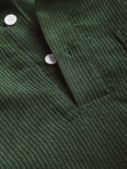 MaisonVirel-Paris | CHEMISE MANCHES LONGUES DEMI-BOUTONS POUR HOMME