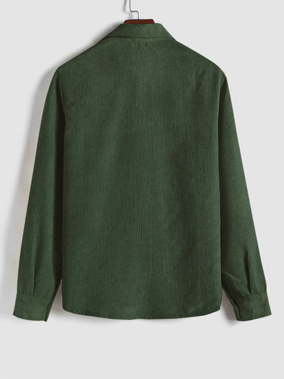 MaisonVirel-Paris | CHEMISE MANCHES LONGUES DEMI-BOUTONS POUR HOMME