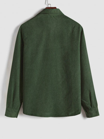 MaisonVirel-Paris | CHEMISE MANCHES LONGUES DEMI-BOUTONS POUR HOMME