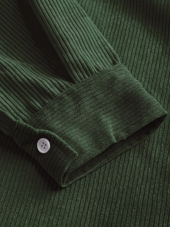 MaisonVirel-Paris | CHEMISE MANCHES LONGUES DEMI-BOUTONS POUR HOMME