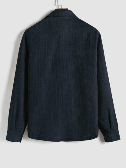 MaisonVirel-Paris | CHEMISE MANCHES LONGUES DEMI-BOUTONS POUR HOMME