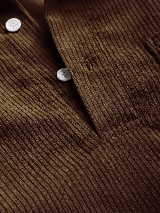 MaisonVirel-Paris | CHEMISE MANCHES LONGUES DEMI-BOUTONS POUR HOMME