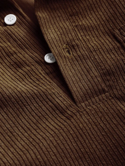 MaisonVirel-Paris | CHEMISE MANCHES LONGUES DEMI-BOUTONS POUR HOMME