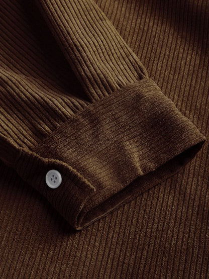 MaisonVirel-Paris | CHEMISE MANCHES LONGUES DEMI-BOUTONS POUR HOMME