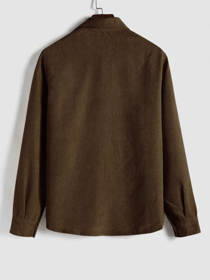 MaisonVirel-Paris | CHEMISE MANCHES LONGUES DEMI-BOUTONS POUR HOMME