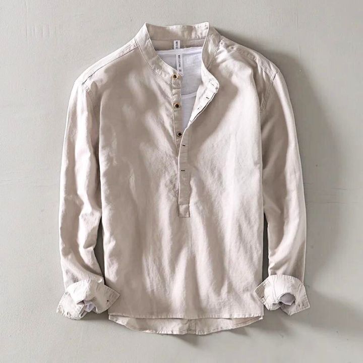 MaisonVirel-Paris | CHEMISE EN LIN POUR HOMME