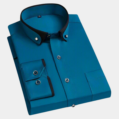 MaisonVirel-Paris | CHEMISE CLASSIQUE POUR HOMME À MANCHES LONGUES