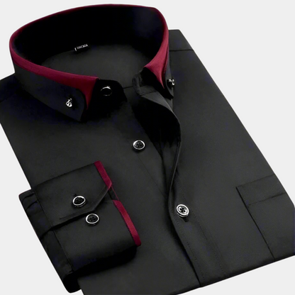 MaisonVirel-Paris | CHEMISE CLASSIQUE POUR HOMME À MANCHES LONGUES