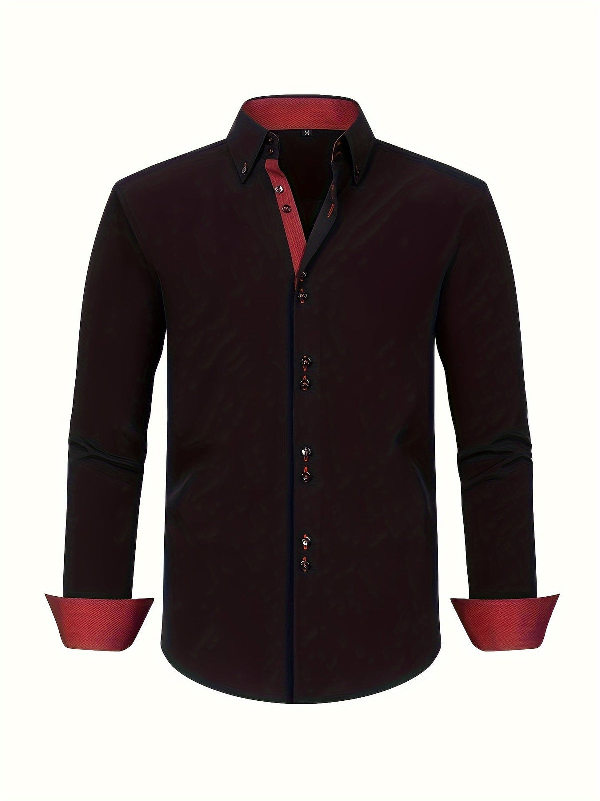 DELACROIX | CHEMISE ÉLÉGANTE LÉGÈRE AVEC DÉTAILS CONTRASTÉS