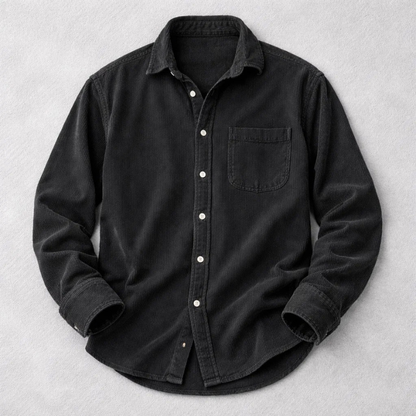 MaisonVirel-Paris | CHEMISE CLASSIQUE EN VELOURS CÔTELÉ POUR HOMME