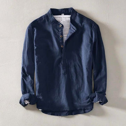 MaisonVirel-Paris | CHEMISE EN LIN POUR HOMME
