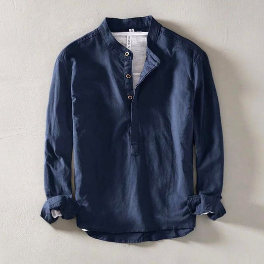 MaisonVirel-Paris | CHEMISE EN LIN POUR HOMME