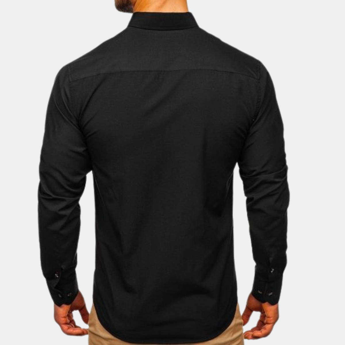 MaisonVirel-Paris | CHEMISE CLASSIQUE POUR HOMME À MANCHES LONGUES