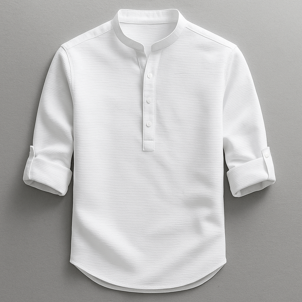 MaisonVirel-Paris | CHEMISE CLASSIQUE EN LIN POUR HOMME