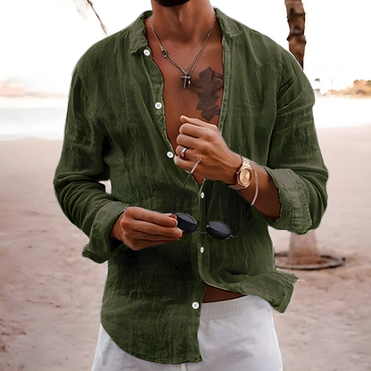 MaisonVirel-Paris | CHEMISE D'ÉTÉ EN COTON NATUREL