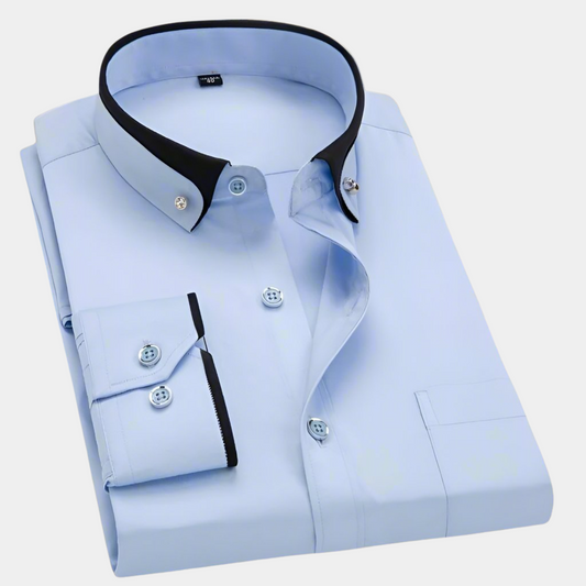 MaisonVirel-Paris | CHEMISE CLASSIQUE POUR HOMME À MANCHES LONGUES