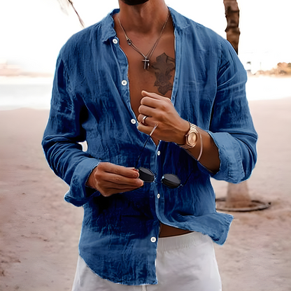 MaisonVirel-Paris | CHEMISE D'ÉTÉ EN COTON NATUREL