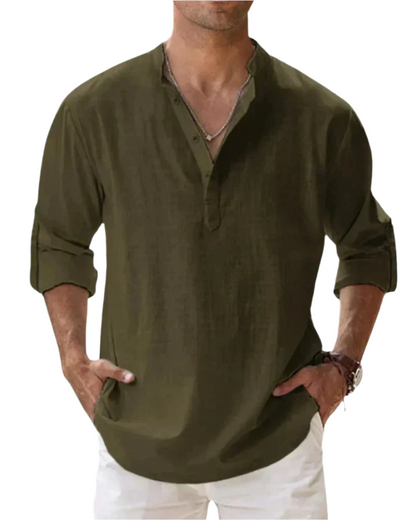 MaisonVirel-Paris | CHEMISE EN COTON FIORENZO