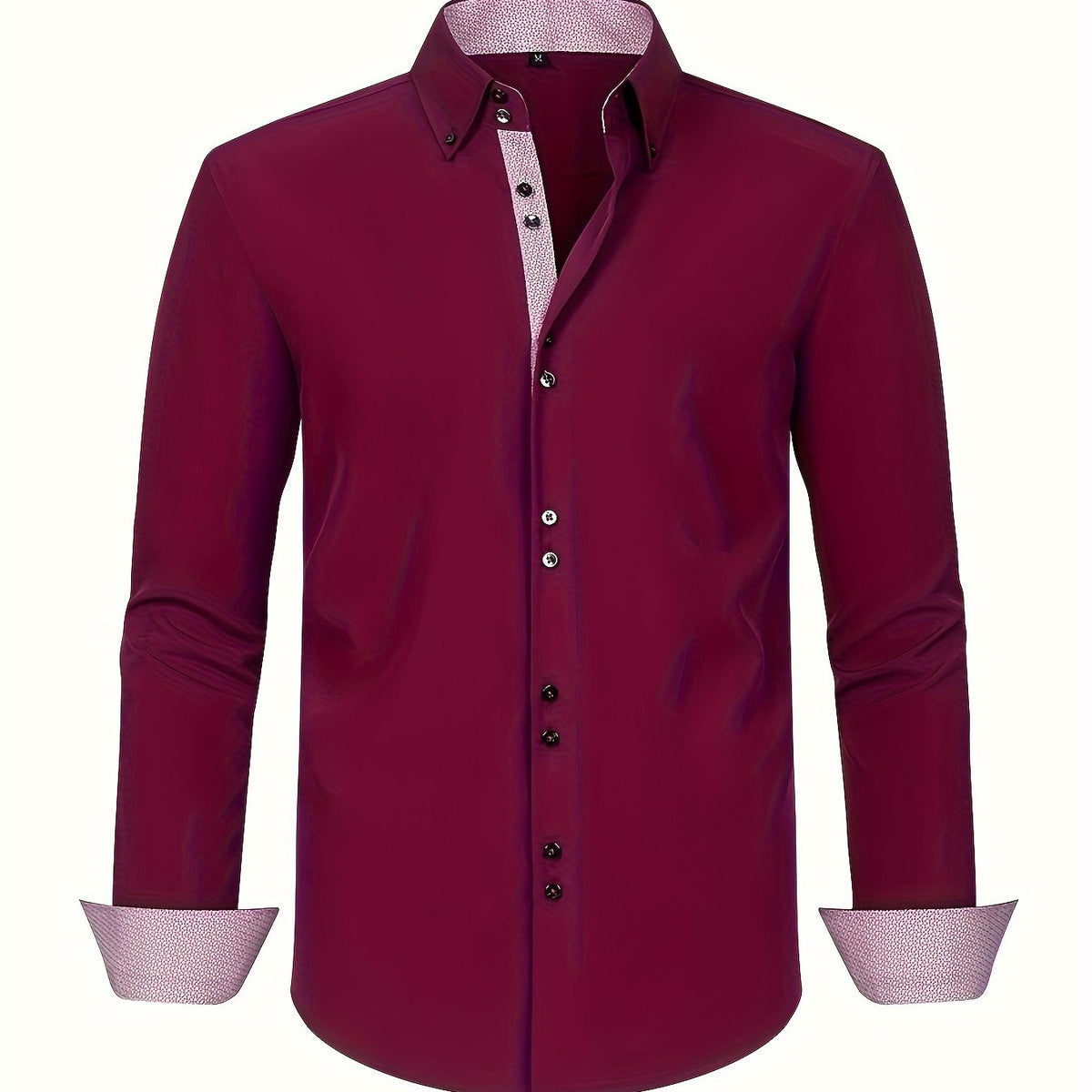 DELACROIX | CHEMISE ÉLÉGANTE LÉGÈRE AVEC DÉTAILS CONTRASTÉS