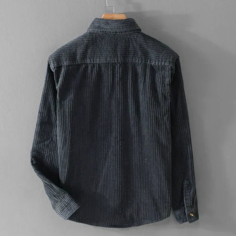 MaisonVirel-Paris | CHEMISE EN VELOURS CÔTELÉ POUR HOMME