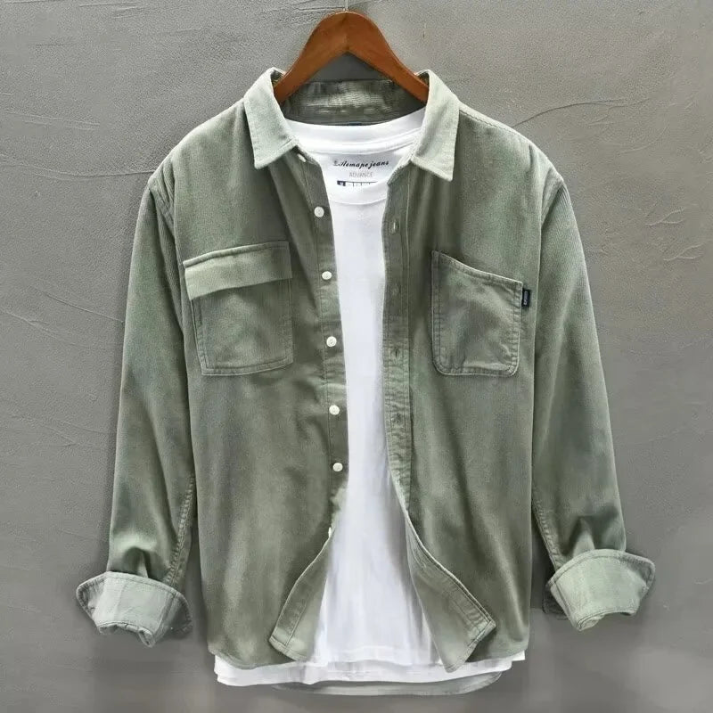 MaisonVirel-Paris | POLO CLASSIQUE À MANCHES LONGUES POUR HOMME