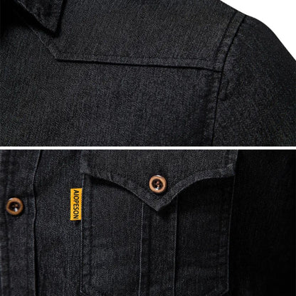 MaisonVirel-Paris | CHEMISE EN DENIM POUR HOMME
