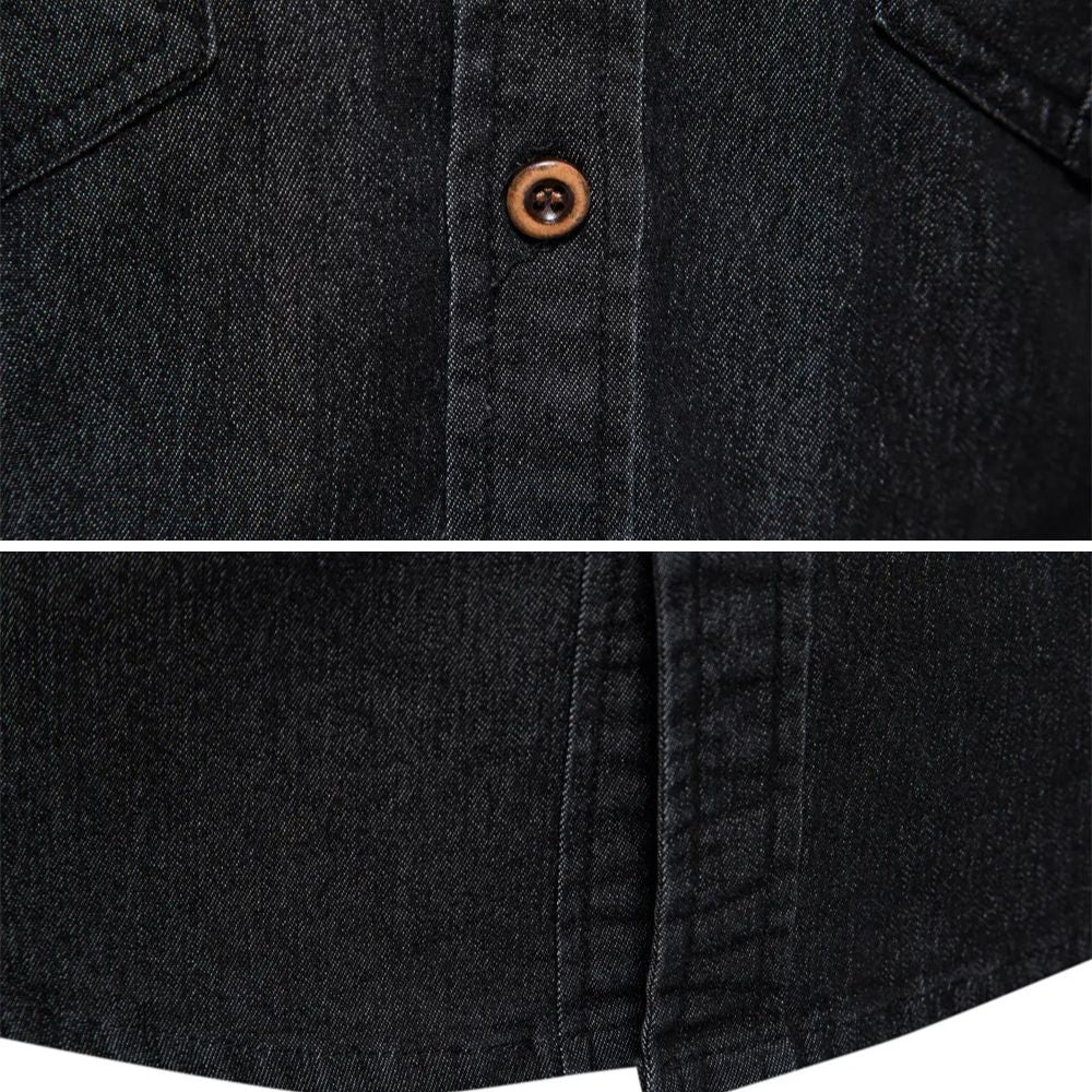 MaisonVirel-Paris | CHEMISE EN DENIM POUR HOMME