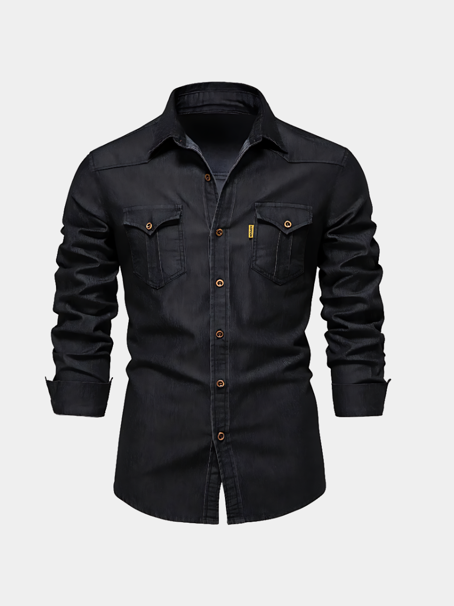 MaisonVirel-Paris | CHEMISE EN DENIM POUR HOMME
