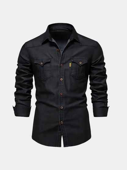 MaisonVirel-Paris | CHEMISE EN DENIM POUR HOMME