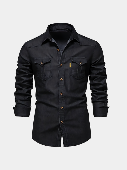 MaisonVirel-Paris | CHEMISE EN DENIM POUR HOMME