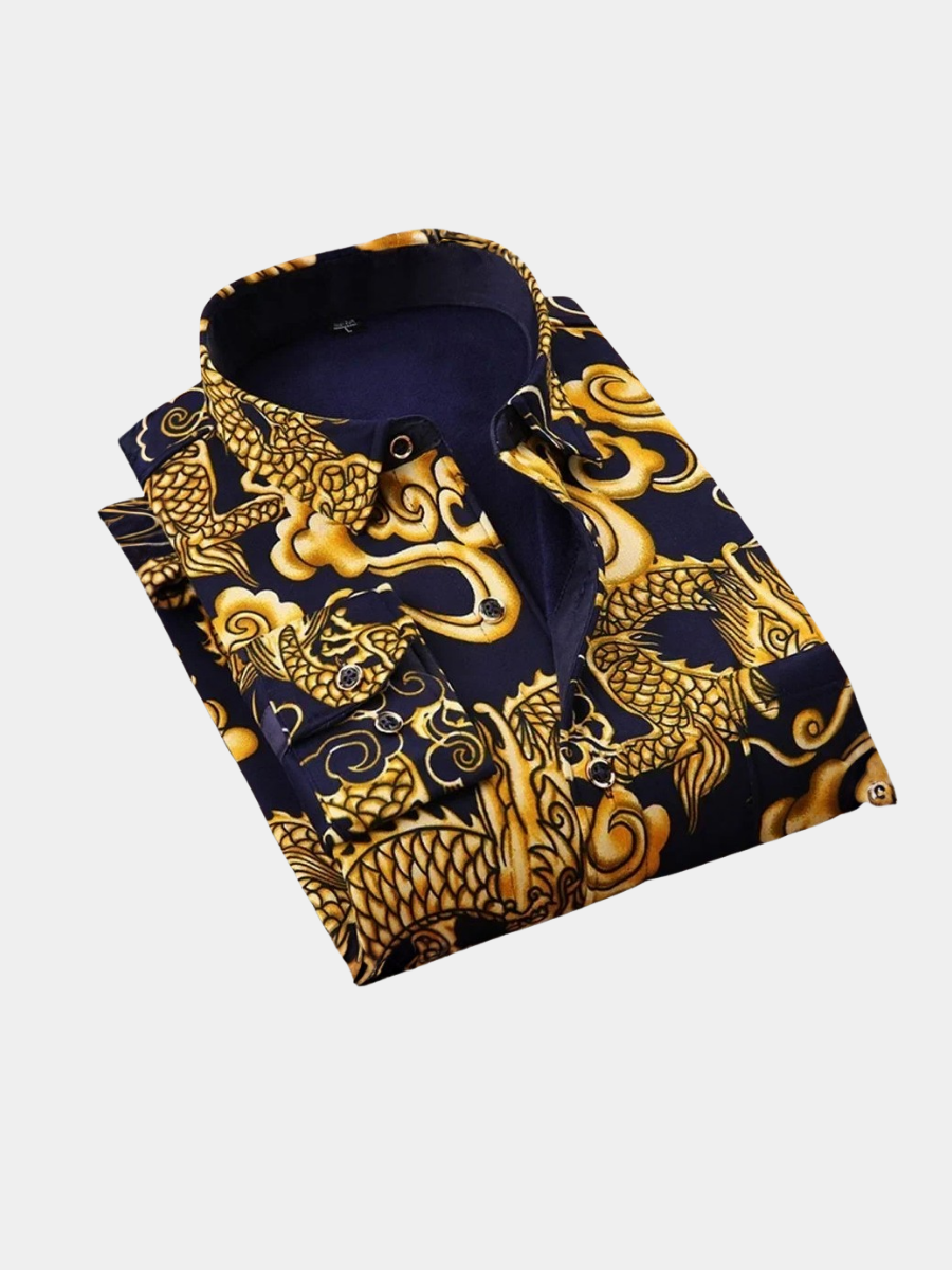 MaisonVirel-Paris | POLO IMPRIMÉ POUR HOMME
