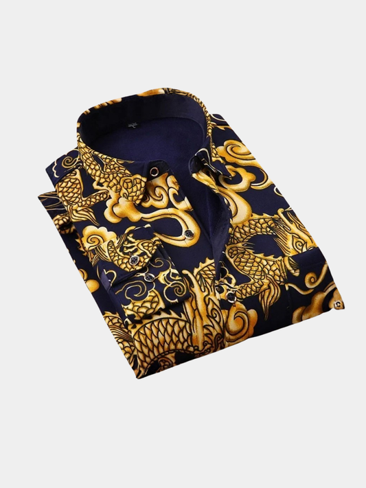 MaisonVirel-Paris | POLO IMPRIMÉ POUR HOMME