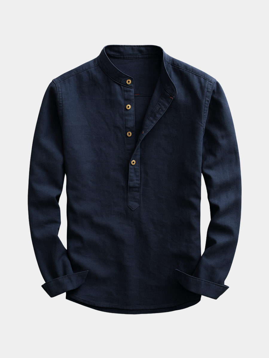 MaisonVirel-Paris | CHEMISE ÉLÉGANTE À MANCHES LONGUES POUR HOMME