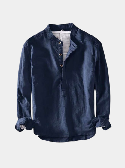 MaisonVirel-Paris | CHEMISE EN LIN POUR HOMME