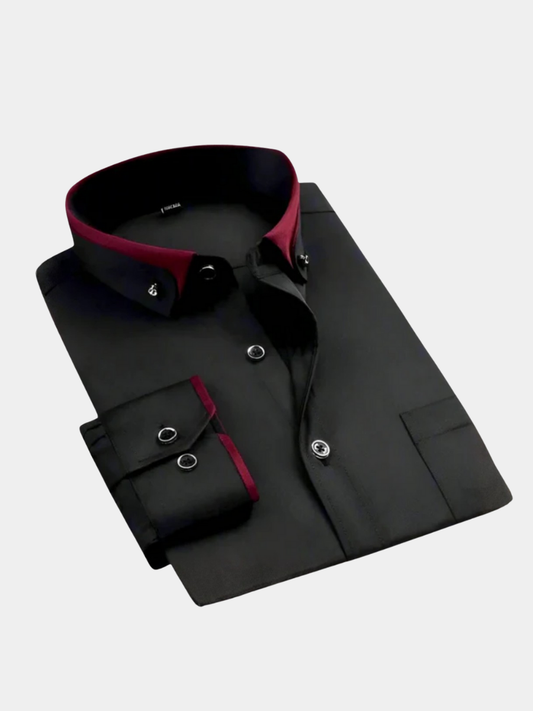 MaisonVirel-Paris | CHEMISE CLASSIQUE À MANCHES LONGUES POUR HOMME
