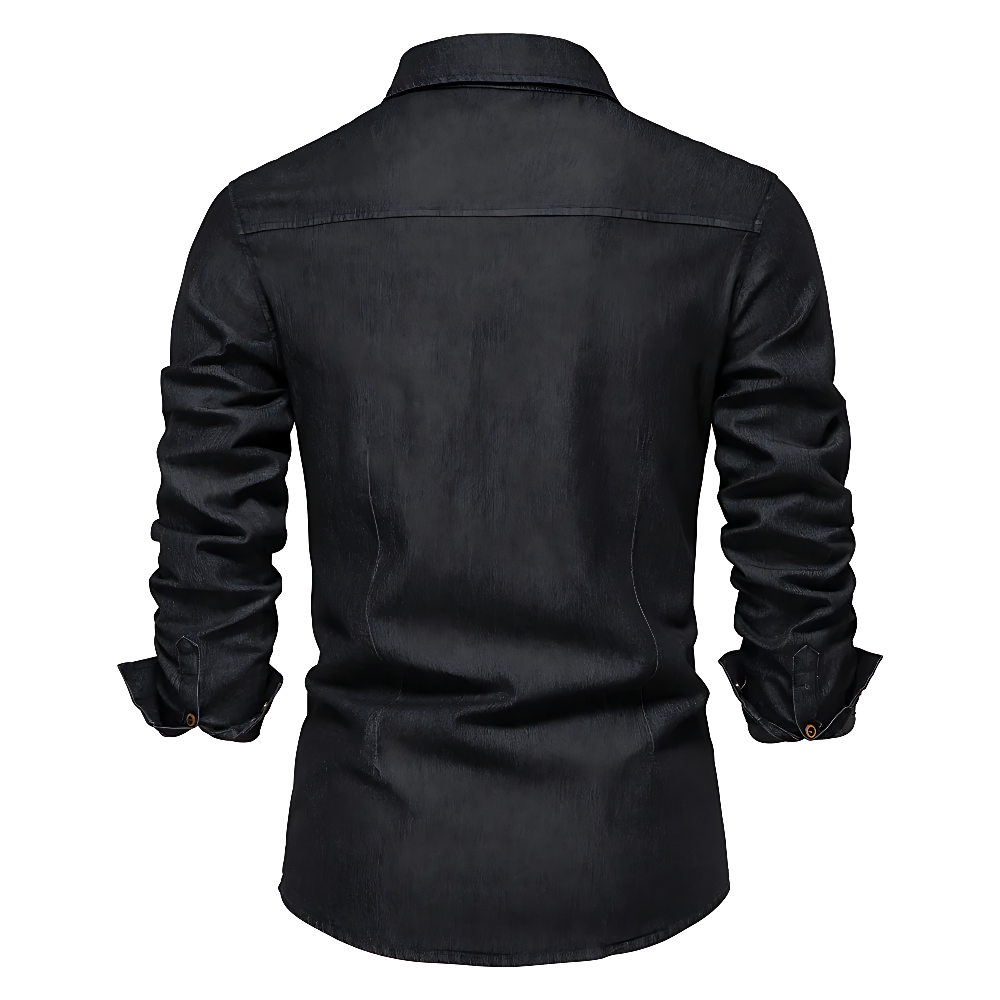 MaisonVirel-Paris | CHEMISE EN DENIM POUR HOMME