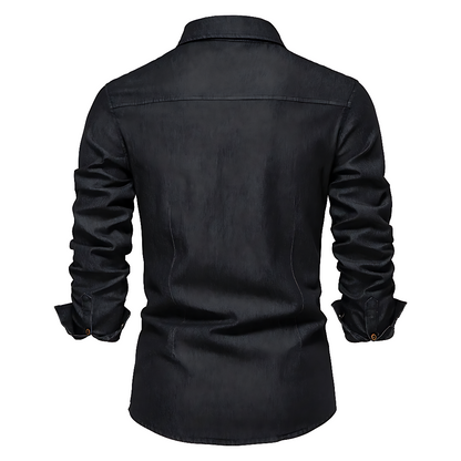 MaisonVirel-Paris | CHEMISE EN DENIM POUR HOMME