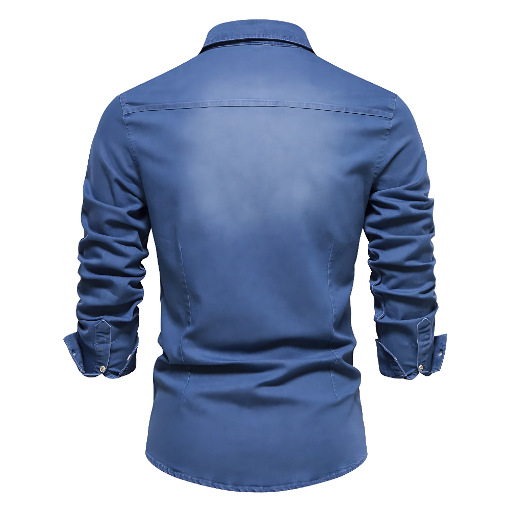 MaisonVirel-Paris | CHEMISE EN DENIM POUR HOMME