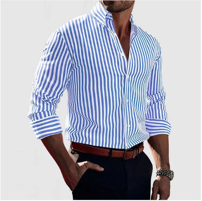 DELACROIX | CHEMISE À RAYURES DÉCIDÉES POUR HOMME