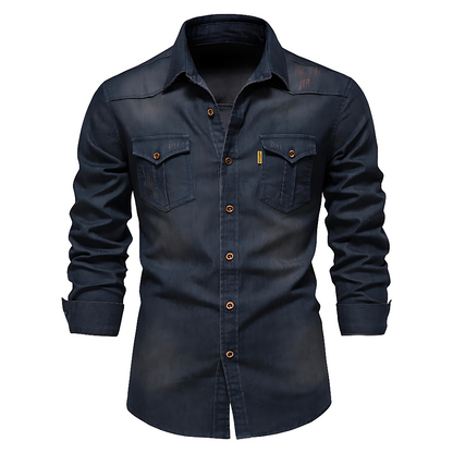 MaisonVirel-Paris | CHEMISE EN DENIM POUR HOMME