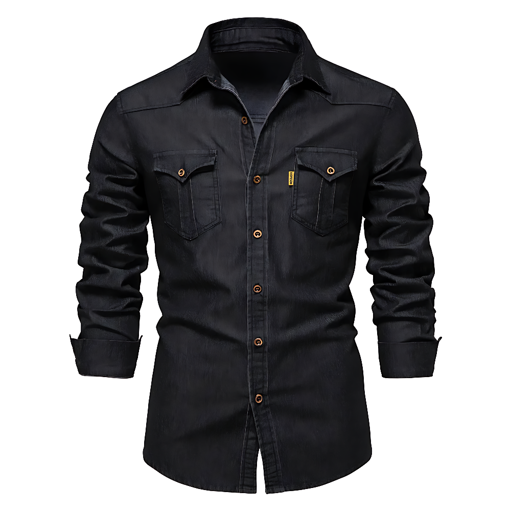 MaisonVirel-Paris | CHEMISE EN DENIM POUR HOMME