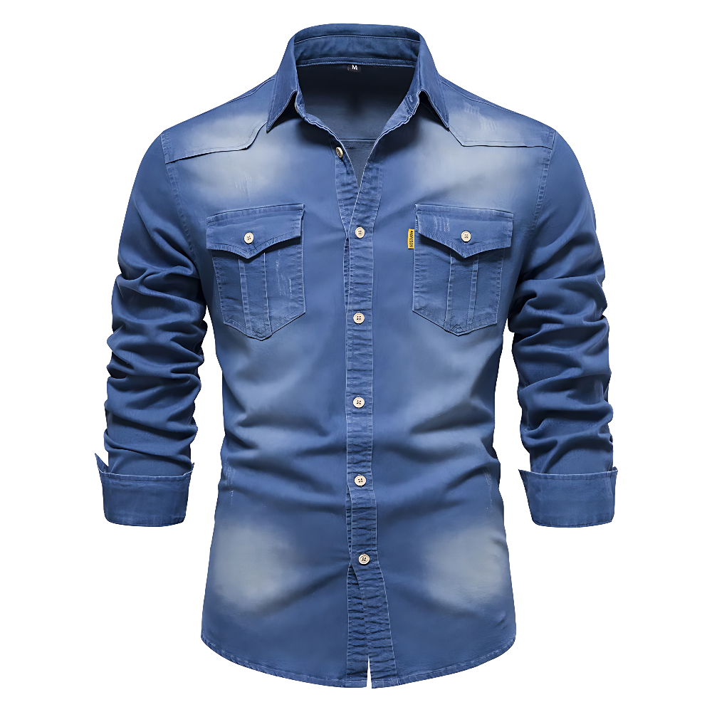 MaisonVirel-Paris | CHEMISE EN DENIM POUR HOMME